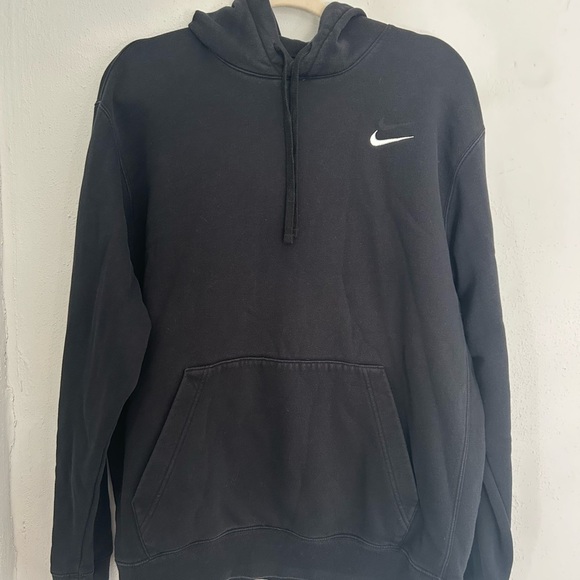 Nike Black Sweatshirt Athletic Pullover - Picture 1 of 3